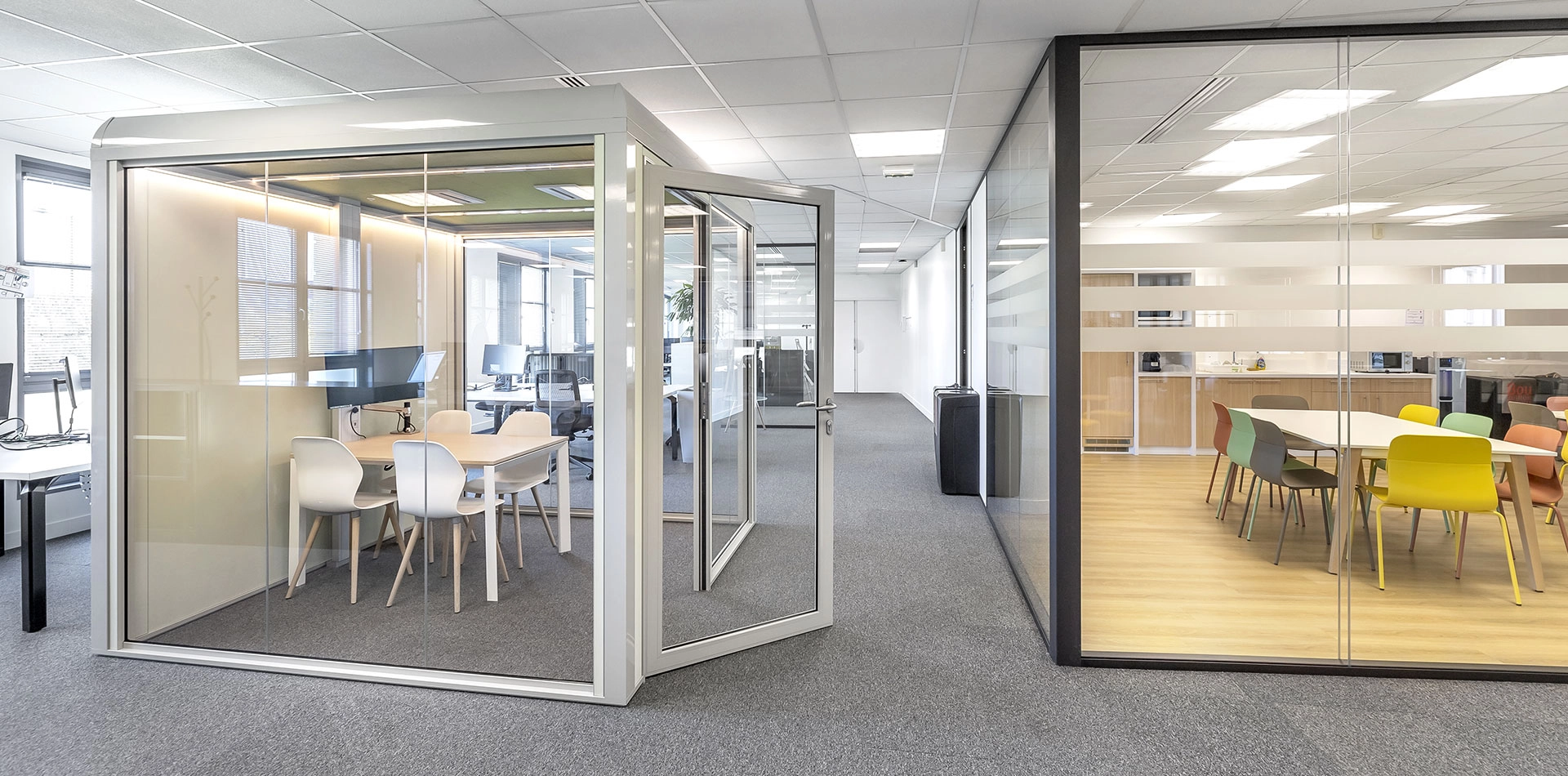 Cloisons amovibles modulables par HD Gestion & Agencement